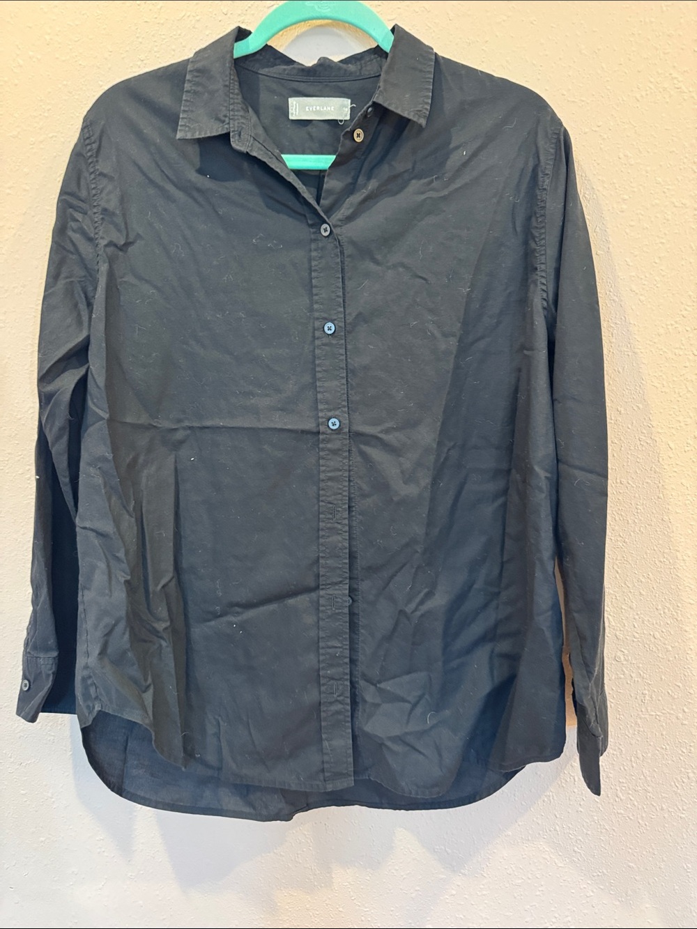 Everlane Black Button-Up Shirt